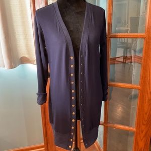 Navy Blue Cardigan